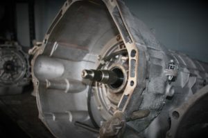 Closeup picture of transmission